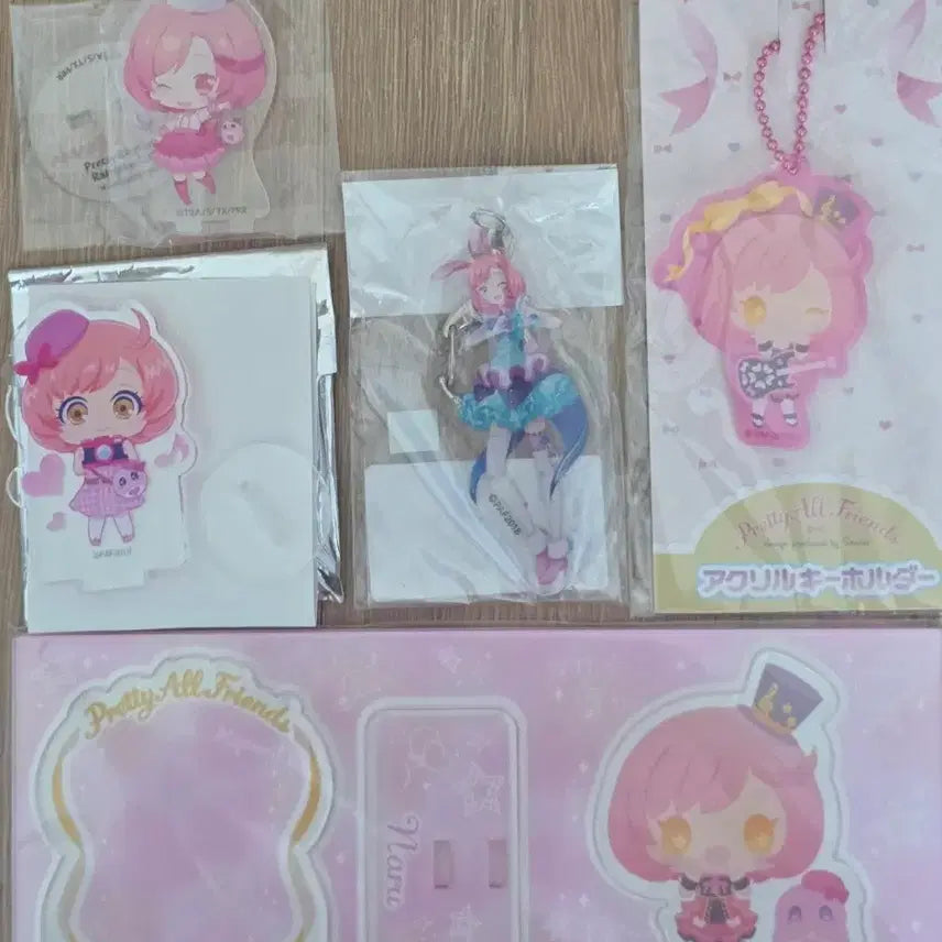 [BUNJANG] Prism Stone Hannaru Ayase Narumi Acrylic Set / 꿈라프 꿈의 라이브 프리즘 스톤 한나루 아야세 나루 아크릴 세트