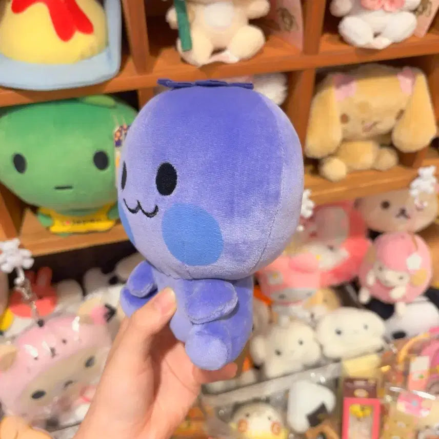 [BUNJANG] Sanc-X Mikangbowya Blueberry Plush / 고전 산엑스 미캉보우야 블루베리 인형