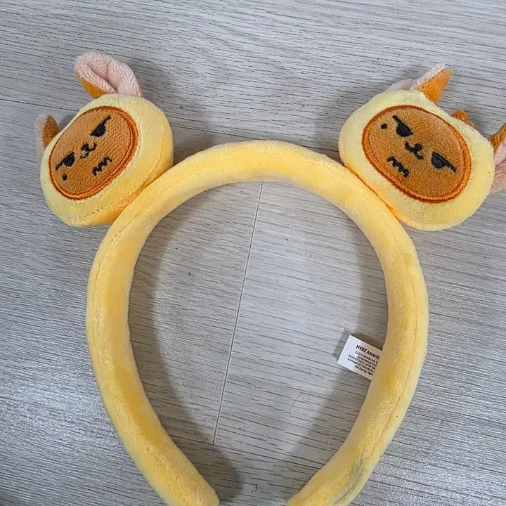 [BUNJANG] Batu Horn Yellow Character Doll Headband / 투바투 뿔바투 황춘이 인형 머리띠