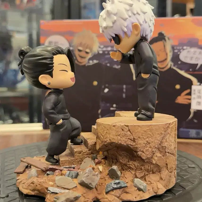 [BUNJANG] Real Creation Jujutsu Kaisen Gojo &amp; Geto Resin Statue / 주술회전 레진 리얼크리에이션 고죠&amp;게토 판매합니다