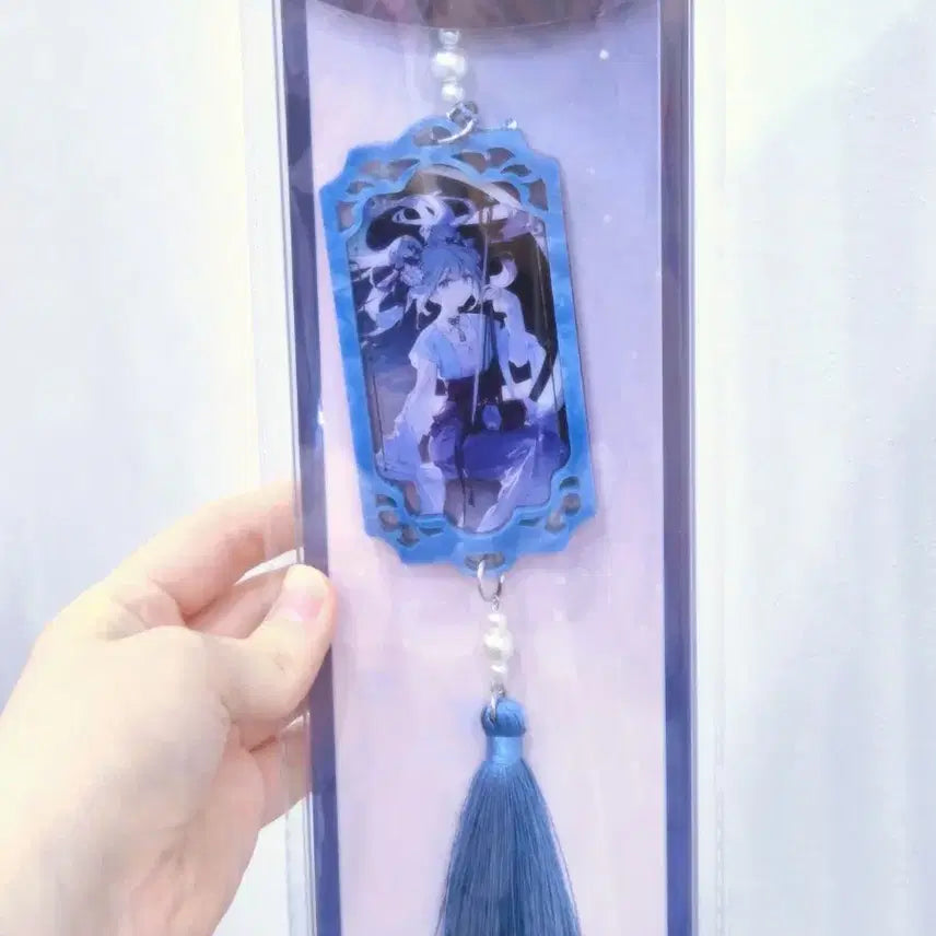 [BUNJANG] Good Smile Company Hatsune Miku Hangukchuwol Version Acrylic Tassel Keychain / (미개봉 새상품) 굿스마일컴퍼니 하츠네미쿠 한궁추월 버전 아크릴 태슬 키체인