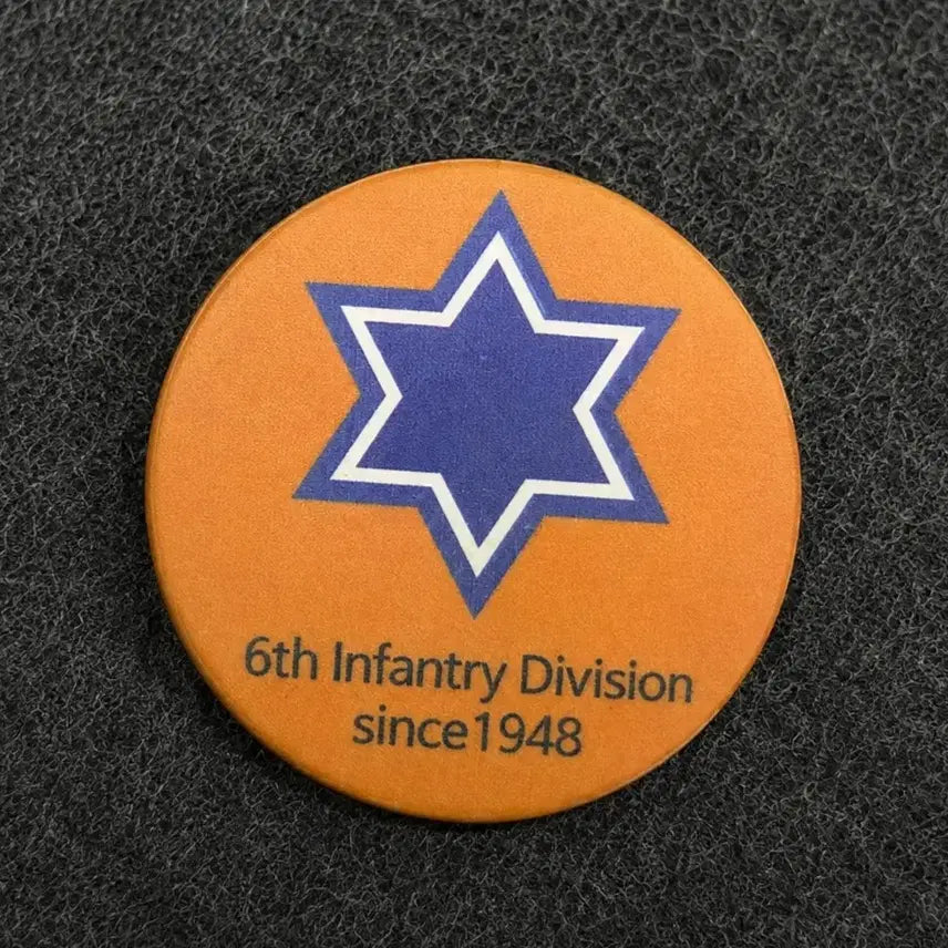 [BUNJANG] 6th Division Commemorative Coin Chip / 군대코인, 칩코인, 코인칩