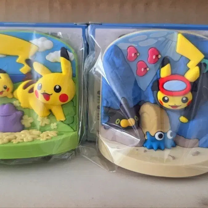 [BUNJANG] Pokemon Store Jeju Limited Edition Pikachu Magnet Set (2 types) / 포켓몬 스토어 제주 마그넷(피카츄만 2종)