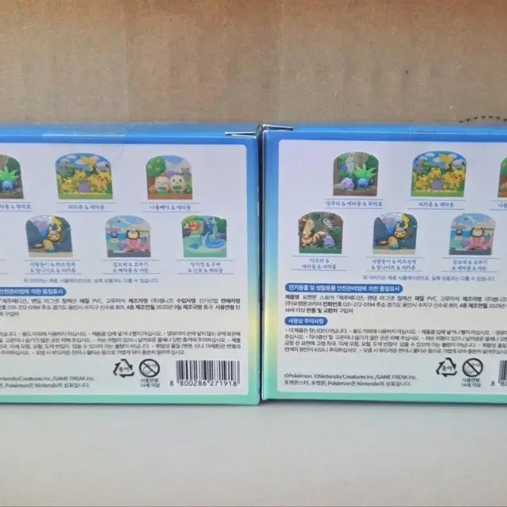 [BUNJANG] Pokemon Store Jeju Limited Edition Pikachu Magnet Set (2 types) / 포켓몬 스토어 제주 마그넷(피카츄만 2종)