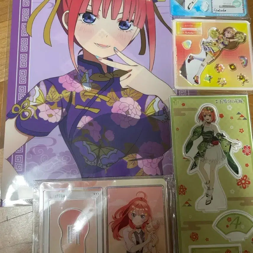 [BUNJANG] The Quintessential Quintuplets Acrylic Goods Bundle Set / 5등분의 신부 오등분의 신부 아크릴 굿즈 일괄