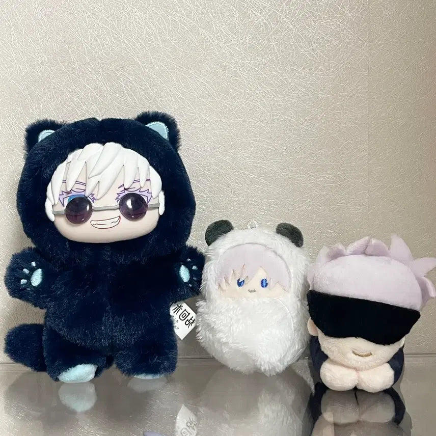 [BUNJANG] Jujutsu Kaisen Satoru Gojo Tapinui Hug Character Plush Set / 주술회전 고죠 타피누이 주부부 라부부 eaki 허그캬라