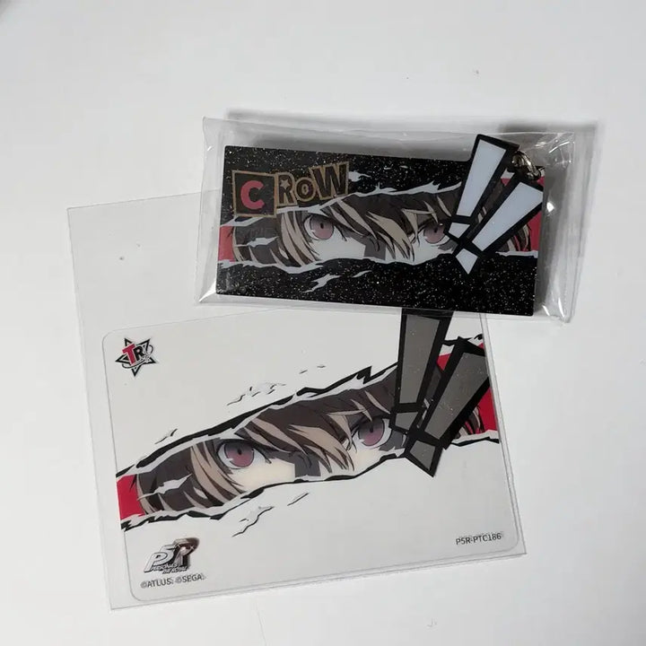 [BUNJANG] Persona 5 Royal Goro Akechi Keychain &amp; Photocard Bundle Set / 페르소나 5 로열 아케치 고로 키링 포토카드 일괄 판매