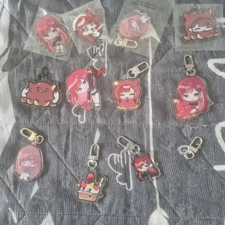 [BUNJANG] Stellive Lizse Keychain Bundle / 스텔라이브 리제 키링 일괄 정리