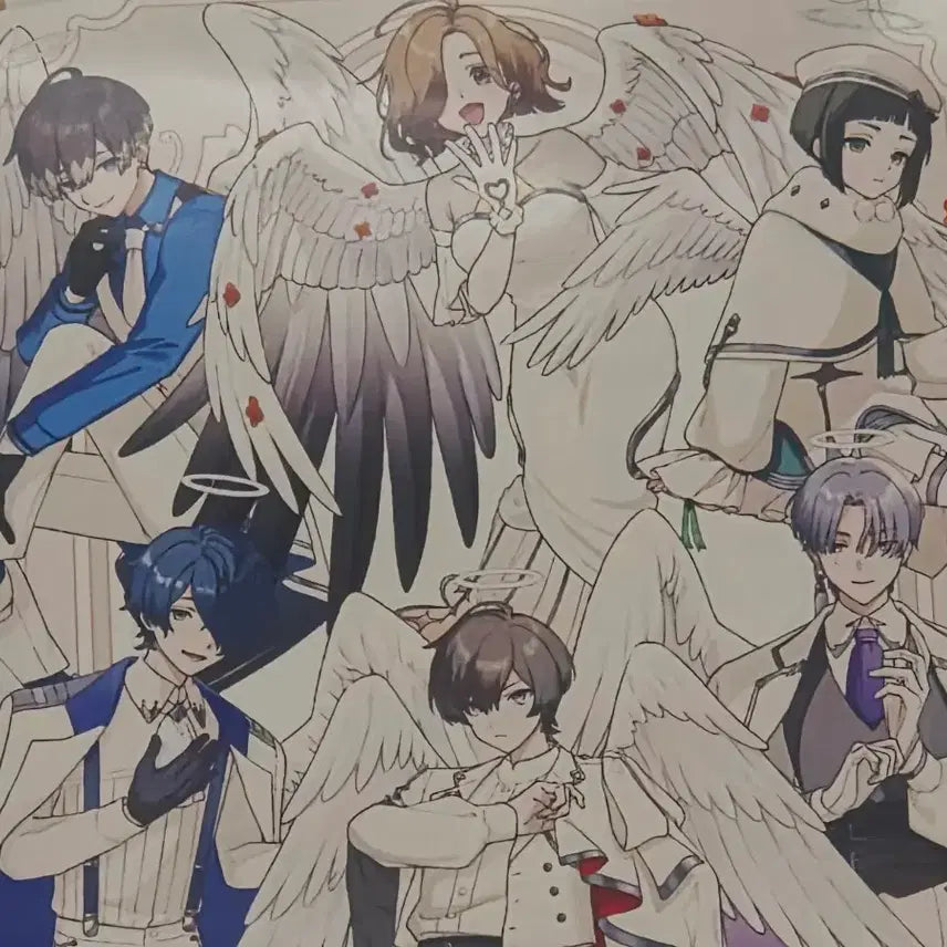 [BUNJANG] Millgram DMM Angel Lottery A Prize Acrylic Block - Es, Haruka, Mikoto, Shidou, Amane, Mahiru / 밀그램 DMM 천사 쿠지 A상 아크릴 블록 에스 하루카 미코토 시도우 아마네 마히루