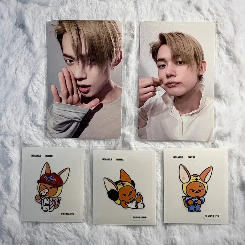 [BUNJANG] TXT Yeonjun No Labels Part 02 Apple Music Lucky Draw Photocard Set / 연준 No labels part02 애플뮤직 럭드 포카