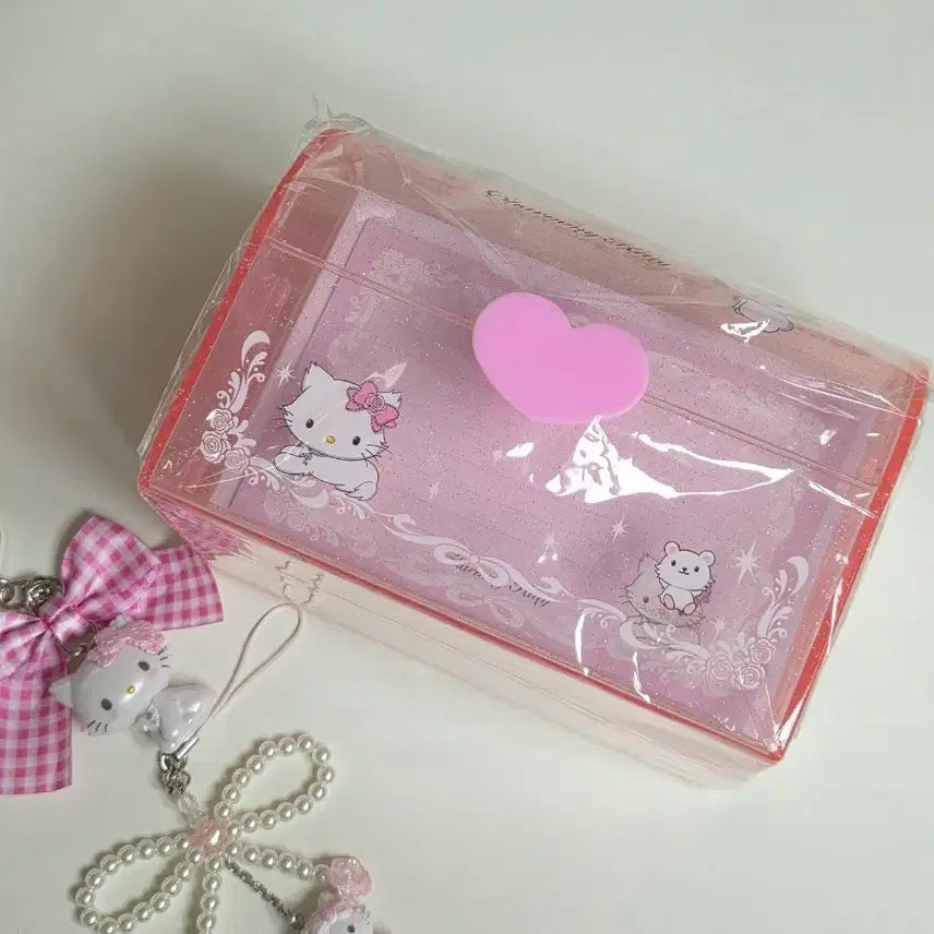 [BUNJANG] Vintage Charmmy Kitty Letter Set Storage Case / 고전키티 챠미키티 레터세트 보관함 케이스
