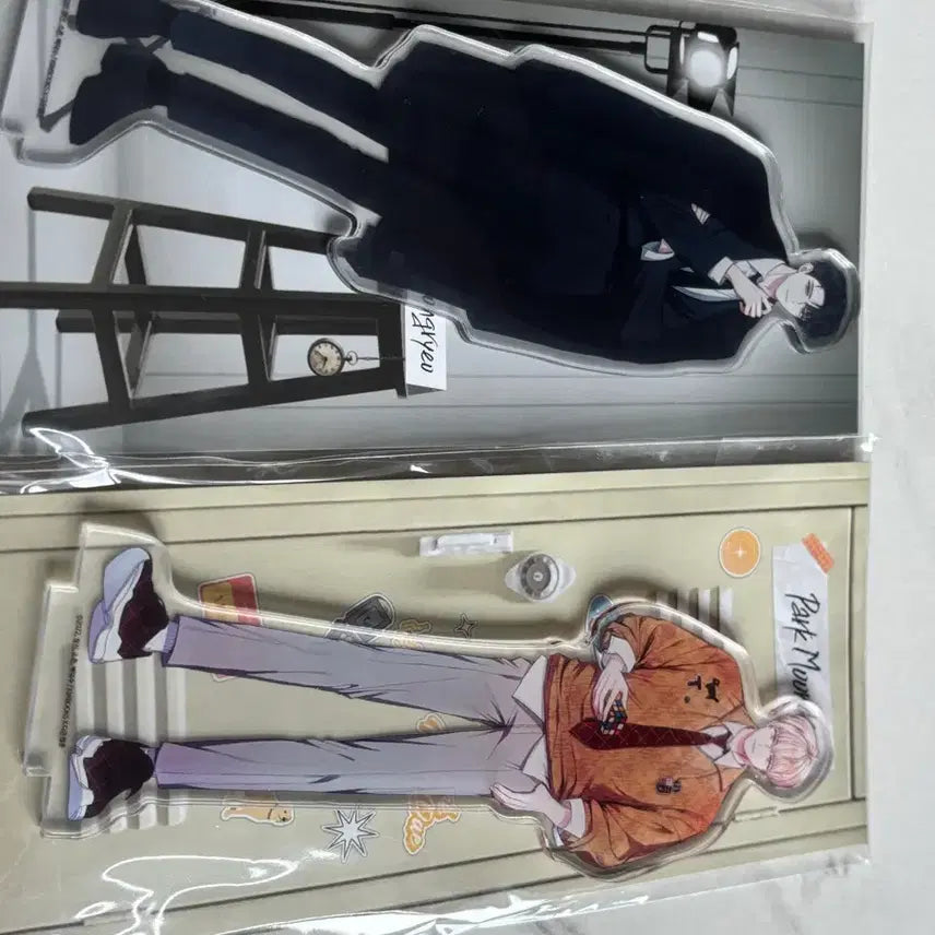 [BUNJANG] The Greatest Floor (The S-Class That I Raised) Cheongrye &amp; Mundaed Official Unsealed Acrylic Stand Set / 데못죽 청려 문대 공식 미개봉 아크릴스탠드 양도합니다!