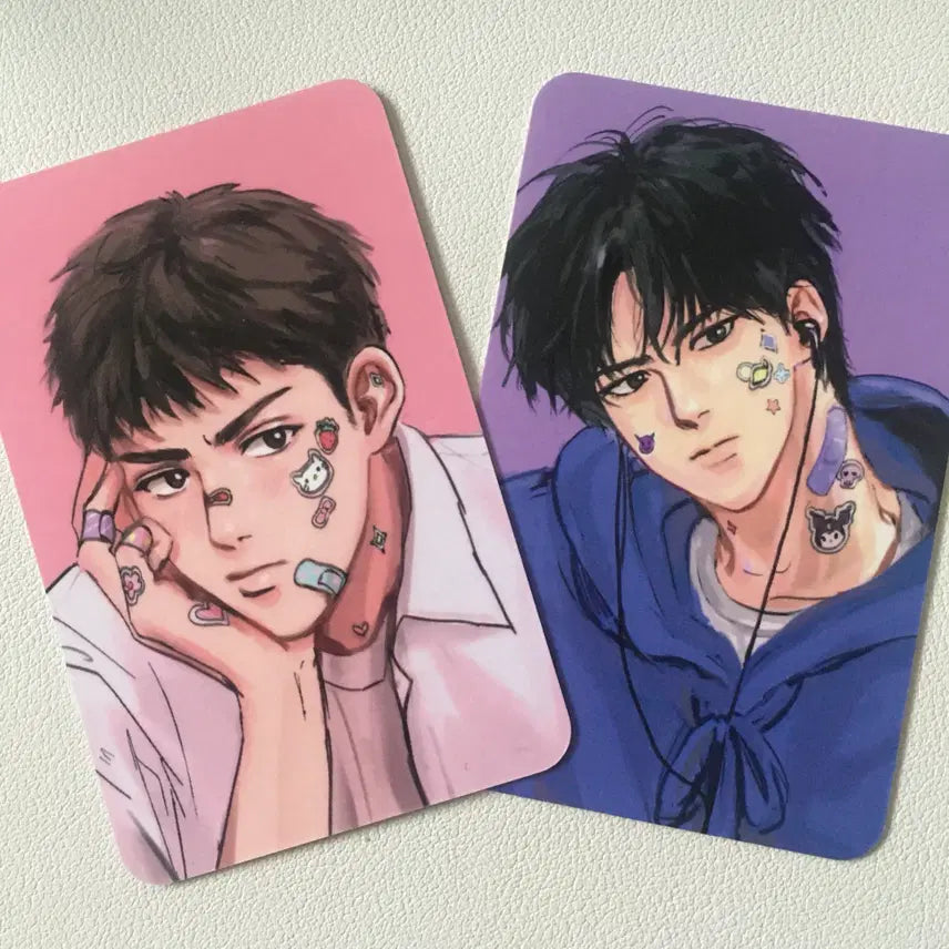 [BUNJANG] Slam Dunk Taewoong &amp; Daeman Double-Sided Photocard / (무나) 슬램덩크 태웅대만 탱댐 포카