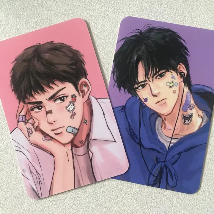 [BUNJANG] Slam Dunk Taewoong &amp; Daeman Double-Sided Photocard / (무나) 슬램덩크 태웅대만 탱댐 포카