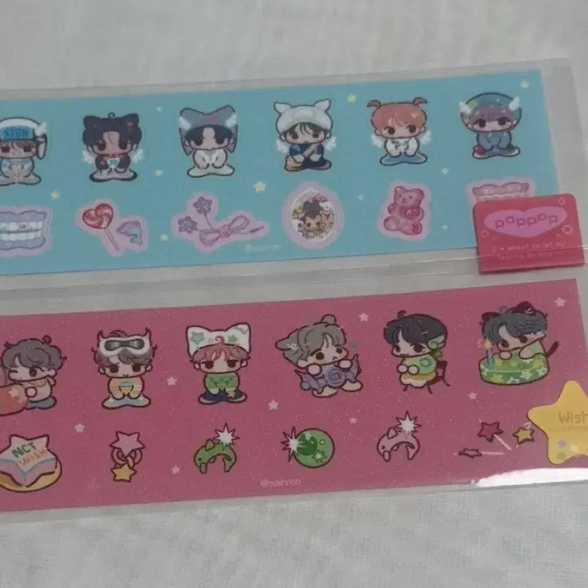 [BUNJANG] NCT WISH Marron Wish Sticker Bundle Set / 엔시티위시 marron 위시 스티커 통판 nct wish 시온 리쿠 유우시 사쿠야 료 재희