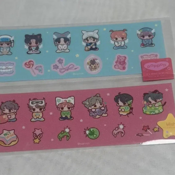 [BUNJANG] NCT WISH Marron Wish Sticker Bundle Set / 엔시티위시 marron 위시 스티커 통판 nct wish 시온 리쿠 유우시 사쿠야 료 재희