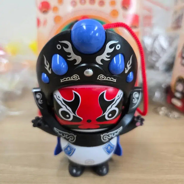 [BUNJANG] Beijing Opera Bear Figurine / 얼굴이 변하는 귀여운 베이징 오페라 곰돌이 피규어