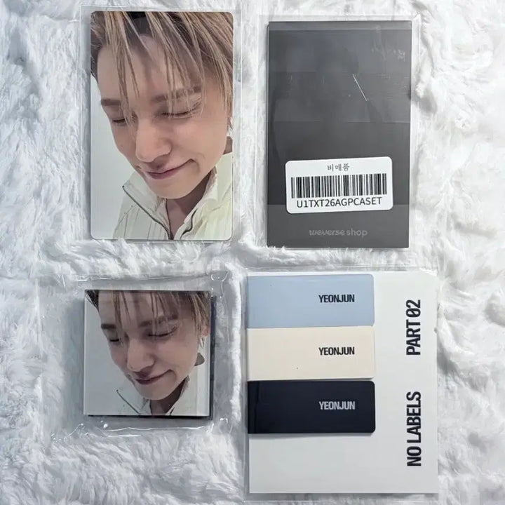 [BUNJANG] TXT Yeonjun No Labels Part 02 Weverse POB Photocard Set / 연준 No labels part02 위버스 특전 포카