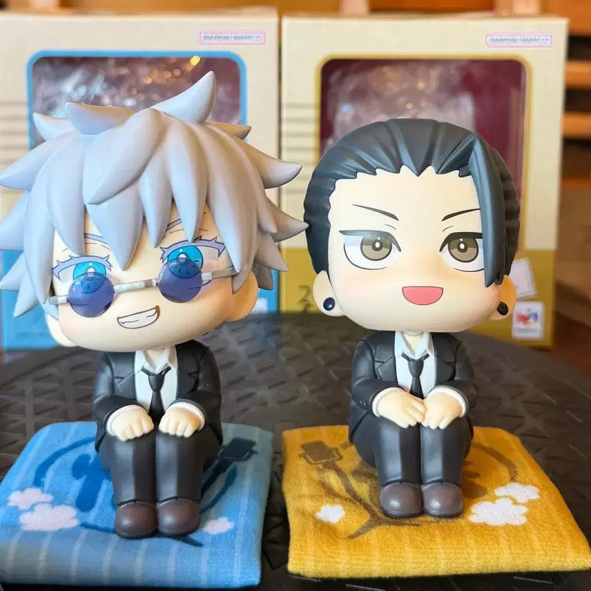 [BUNJANG] Jujutsu Kaisen Satoru Gojo &amp; Suguru Geto HARAHOON Look-Up Cushion / 주술회전 고죠&amp;게토 하라혼 룩업 방석o 판매합니다