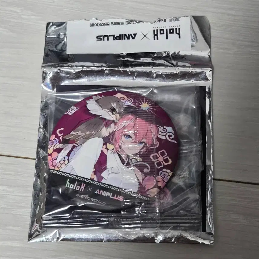[BUNJANG] Hololive Tanekane Rui Hanbok Can Badge / 홀로라이브 애니플러스 콜라보 타카네 루이 한복 캔뱃지
