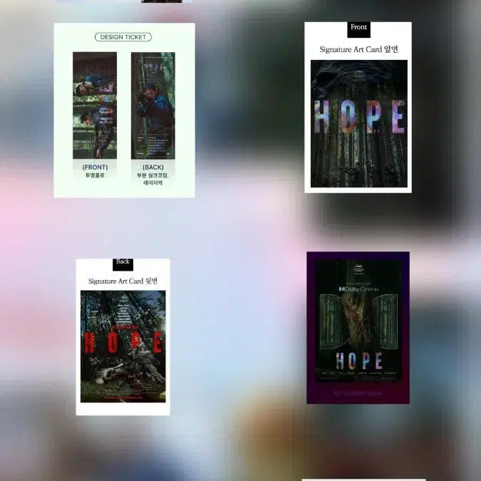 [BUNJANG] J-Hope Signature Set (4 types) &amp; Poster Set (7 types) / 호프 시그니처5종,포스터14종,키링3종,포토카드7종 세트 판매