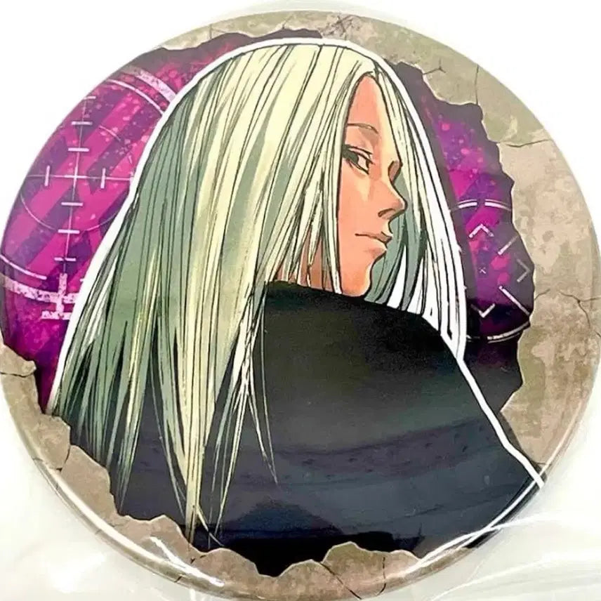 [BUNJANG] Shishiba Original Art Big Can Badge Sakamoto Days / 시시바 원화 빅캔뱃지 사카모토데이즈