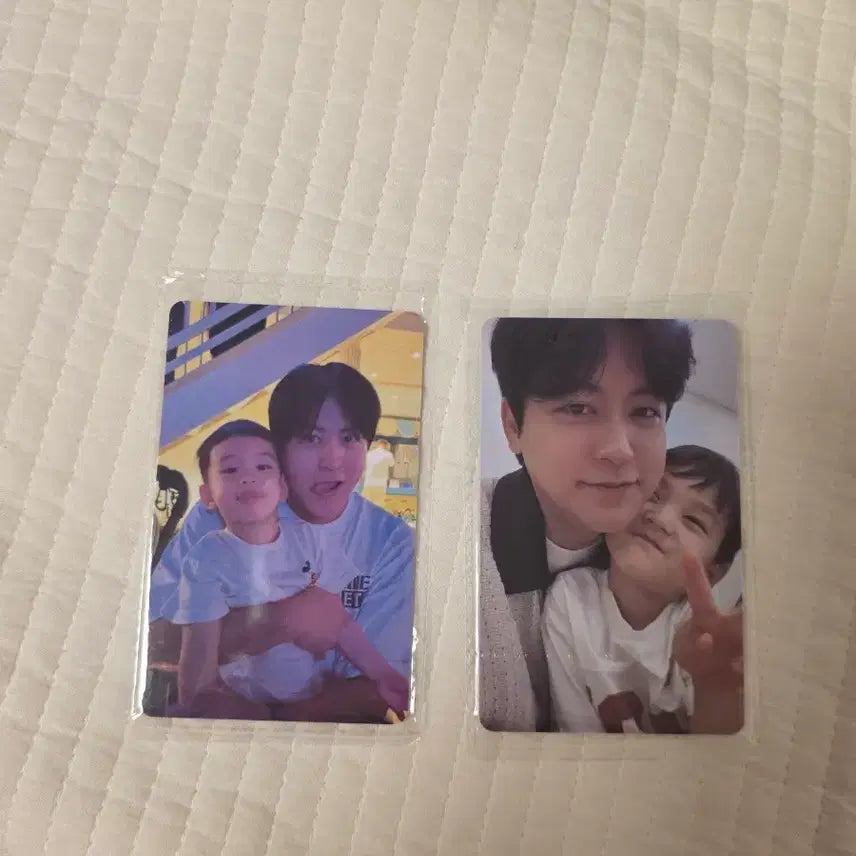 [BUNJANG] Hyungbu Tteokbokki Yoo Jun &amp; Jo Ttaeng Double-Sided Photocard Bundle Set / 유준이 포토카드 양도
