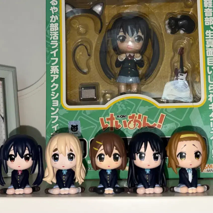 [BUNJANG] K-On! Machi Bokke Figure Full Set / 케이온 마치보케 피규어 풀셋 일괄 판매합니다