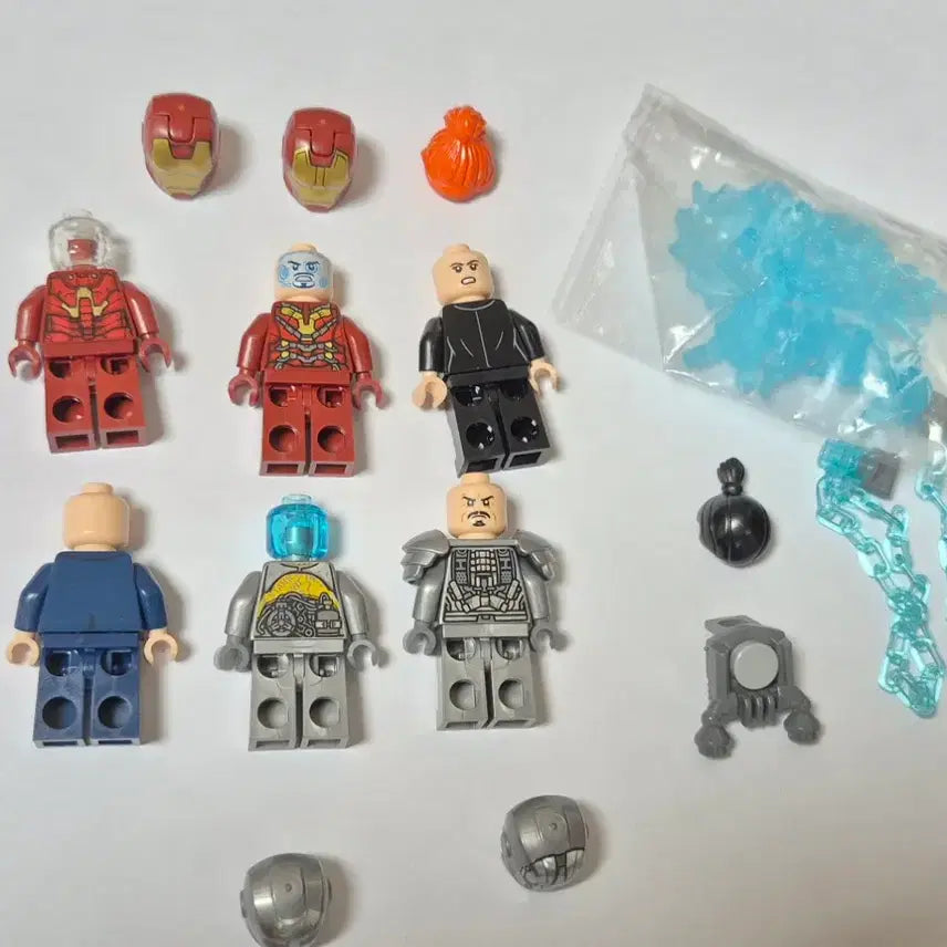 [BUNJANG] Lego Iron Man Figure Bundle Set / 레고 아이언맨 피규어 일괄