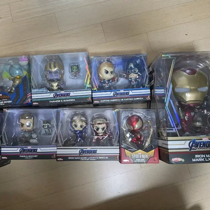 [BUNJANG] Hot Toys Cosbaby Avengers Bundle Set Figures / 핫토이 코스베이비 어벤져스 피규어 일괄판매