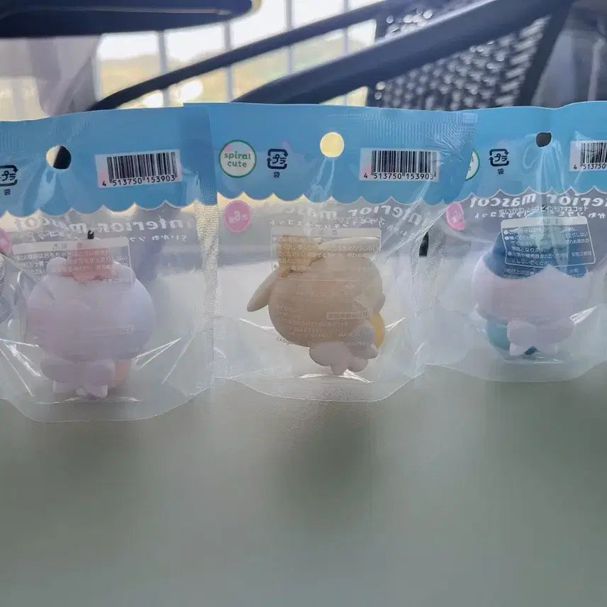 [BUNJANG] Chiikawa Soft Vinyl Mascot Figure Set (3 Types) / 치이카와 먼작귀 소프비 마스코트 피규어 3종