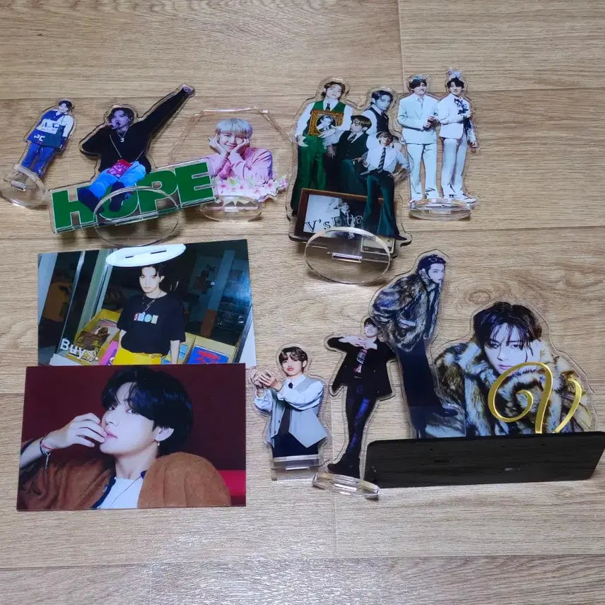 [BUNJANG] BTS Acrylic Stand Bundle Set / 방탄소년단 bts 비공굿 아스 비공식굿즈 아크릴 스탠드 일괄 양도