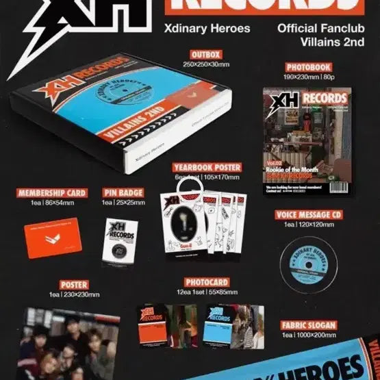 [BUNJANG] Villainz Kit 2nd Gen (Excluding Slogan) / 빌런즈키트 2기 (슬로건제외)