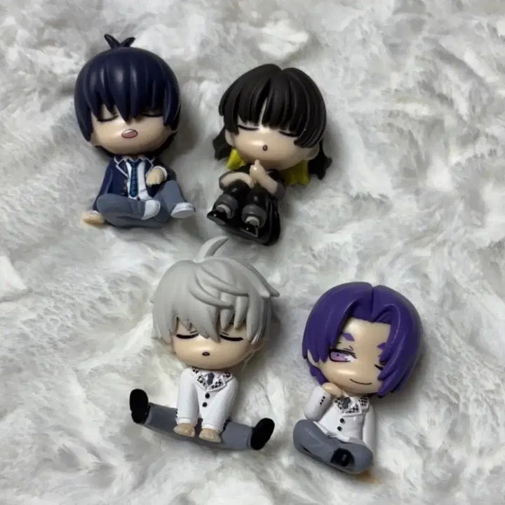 [BUNJANG] Blue Lock Shoulder Cushion Figure Set - Isagi, Bachira, Nagi, Reo / 블루록 어깨쿵 피규어 이사기 바치라 나기 레오 전종 일괄