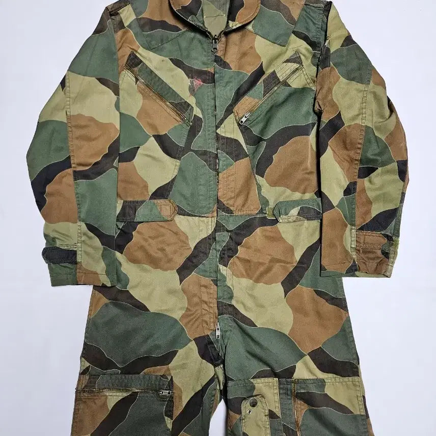 [BUNJANG] 1980s Republic of Korea Marine Corps Tanker Uniform Jacket (Bo-geup Issue) / 80년대 해병대 기갑복 상의 판매-가격인하