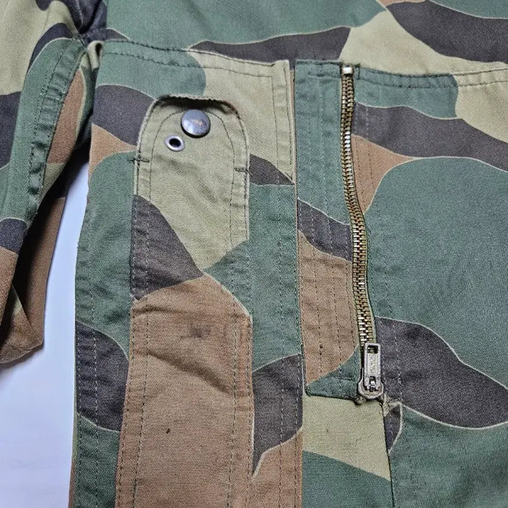 [BUNJANG] 1980s Republic of Korea Marine Corps Tanker Uniform Jacket (Bo-geup Issue) / 80년대 해병대 기갑복 상의 판매-가격인하