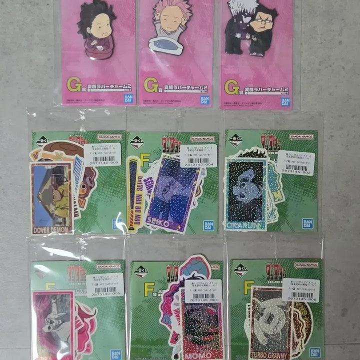 [BUNJANG] Dandadan Ichiban Kuji G Prize F Prize Bundle Set / (일괄9종)단다단 제일복권 G상 F상 판매 음악실의무도파티