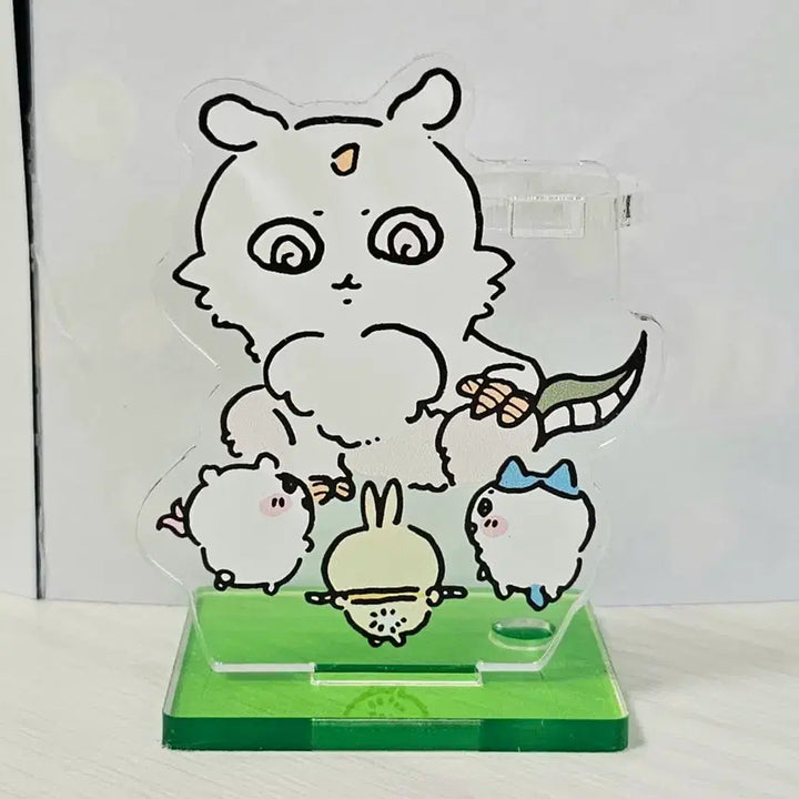 [BUNJANG] Chiikawa Acrylic Pen Stand Set - Usagi, Ano Ko, Hachiware / 치이카와 아크릴 펜스탠드 우사기, 아노코 치이카와 하치와레 우사기