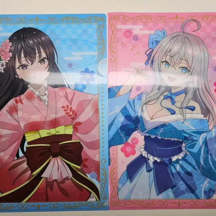 [BUNJANG] Rosidere Clear File Bundle Set / 로시데레 클리어파일 일괄 판매