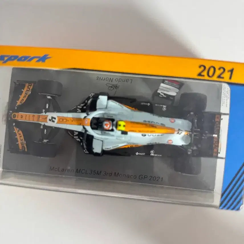 [BUNJANG] Spark 1:43 McLaren MCL35M Lando Norris Gulf livery / (오늘까지) 스파크 1:43 F1 맥라렌 MCL35M 란도 노리스 걸프 리버리 판매합니다