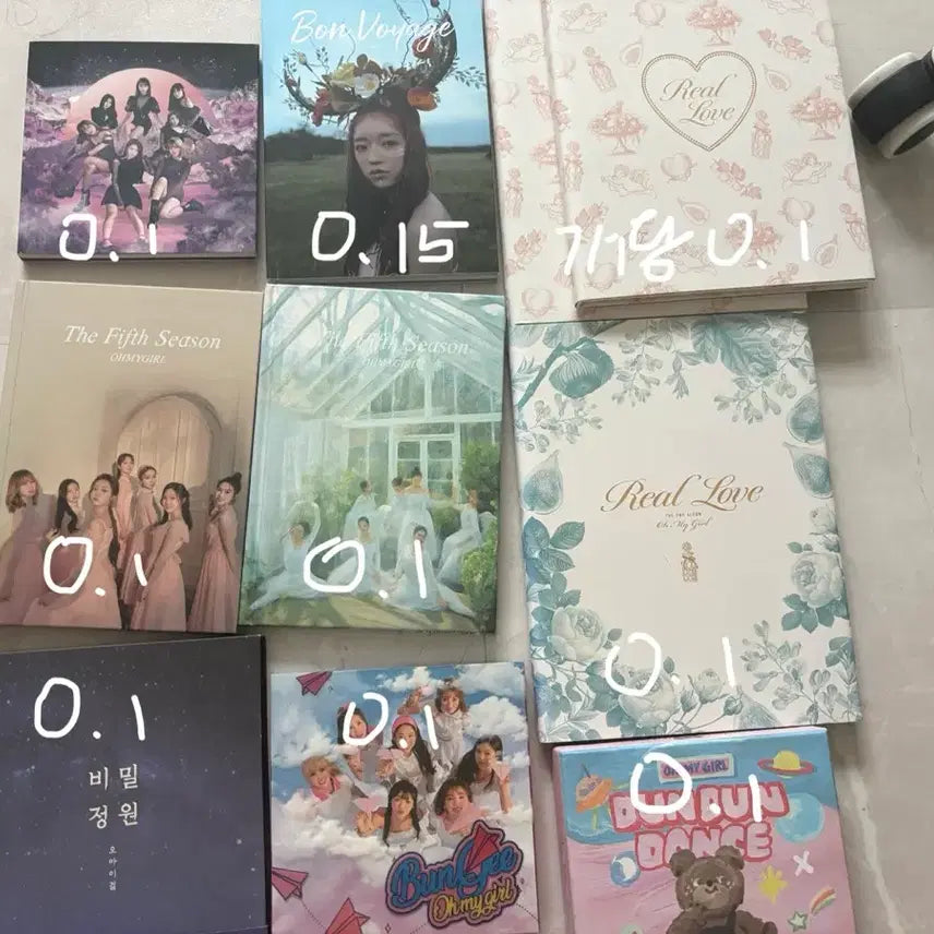 [BUNJANG] OH MY GIRL Album / 오마이걸 앨범 양도 판매 급처