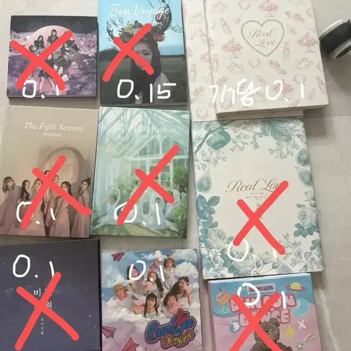 [BUNJANG] OH MY GIRL Album / 오마이걸 앨범 양도 판매 급처