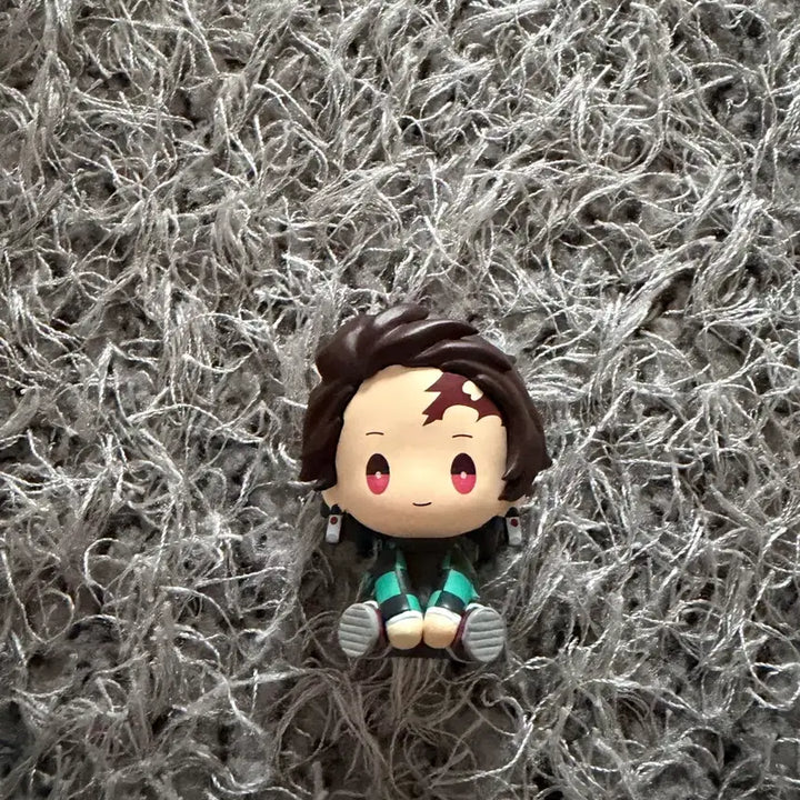 [BUNJANG] Demon Slayer Tanjiro Wind-up Gacha Figure / 귀멸의 칼날 탄지로 태엽 가챠