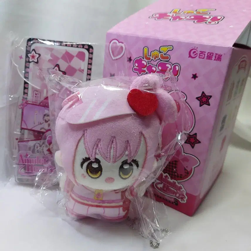 [BUNJANG] Shugo Chara! Amu Amuleto Heart Acrylic Stand Plush / 캐릭캐릭체인지  캐캐체 아무 애뮬릿 하트 아크릴 스탠드 인형