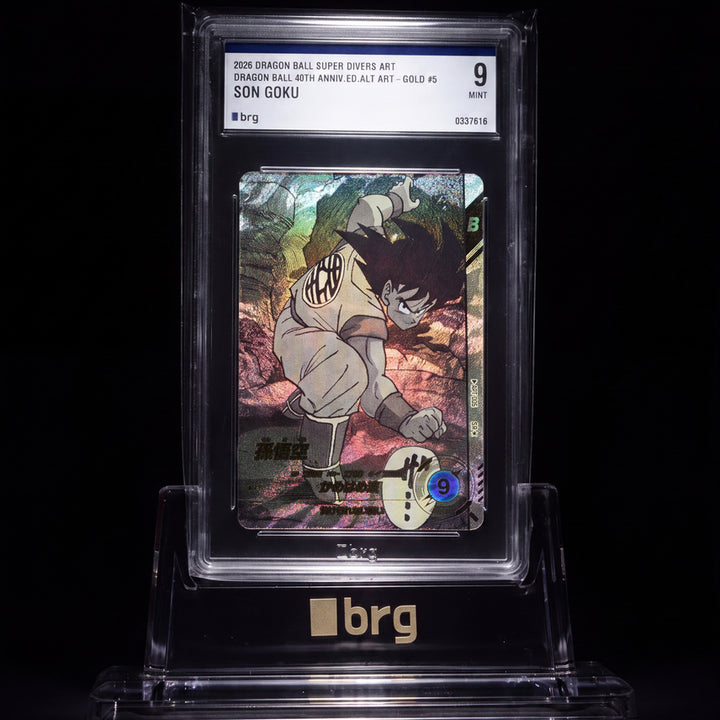 [BUNJANG] Dragon Ball Divers 40th Anniversary Son Goku Parallel Card (BRG 9) / [무료배송] BRG 9 드래곤볼 다이버스 40주년 초레어 &
