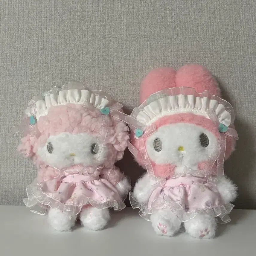 [BUNJANG] Sanrio My Melody &amp; Piano Meringue Party Mascot Set / 개인사정으로 9월전까지 판매) 산리오 머랭파티 마이멜로디 피아노 마스코트 피아노택x