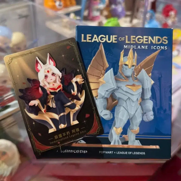 [BUNJANG] Pop Mart League of Legends Mid Lane Secret (Immortal Legend Ahri) Figure / [정품]팝마트 리그 오브 레전드 미드라인 시크릿(불멸의 레전드 아리)