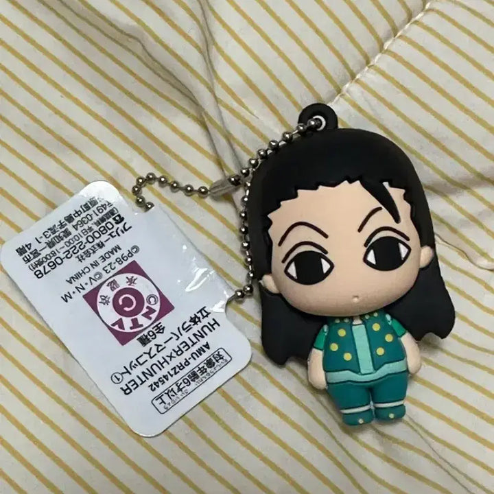 [BUNJANG] Hunter x Hunter Illumi 3D Rubber Keychain / 헌터헌터 이르미 입체 고무 키링 헌터x헌터 고무 입체 마스코트