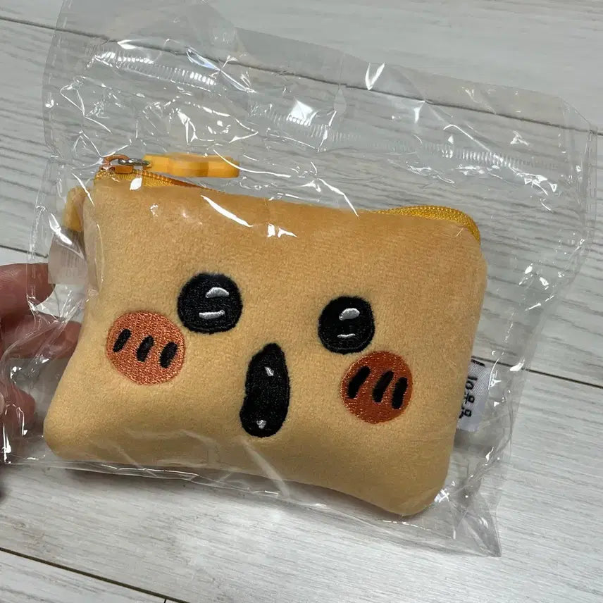[BUNJANG] Nongdamgom Damgomi Mole Croquette Mini Pouch / 농담곰 담곰이 두더지 고로케 미니 파우치 새상품