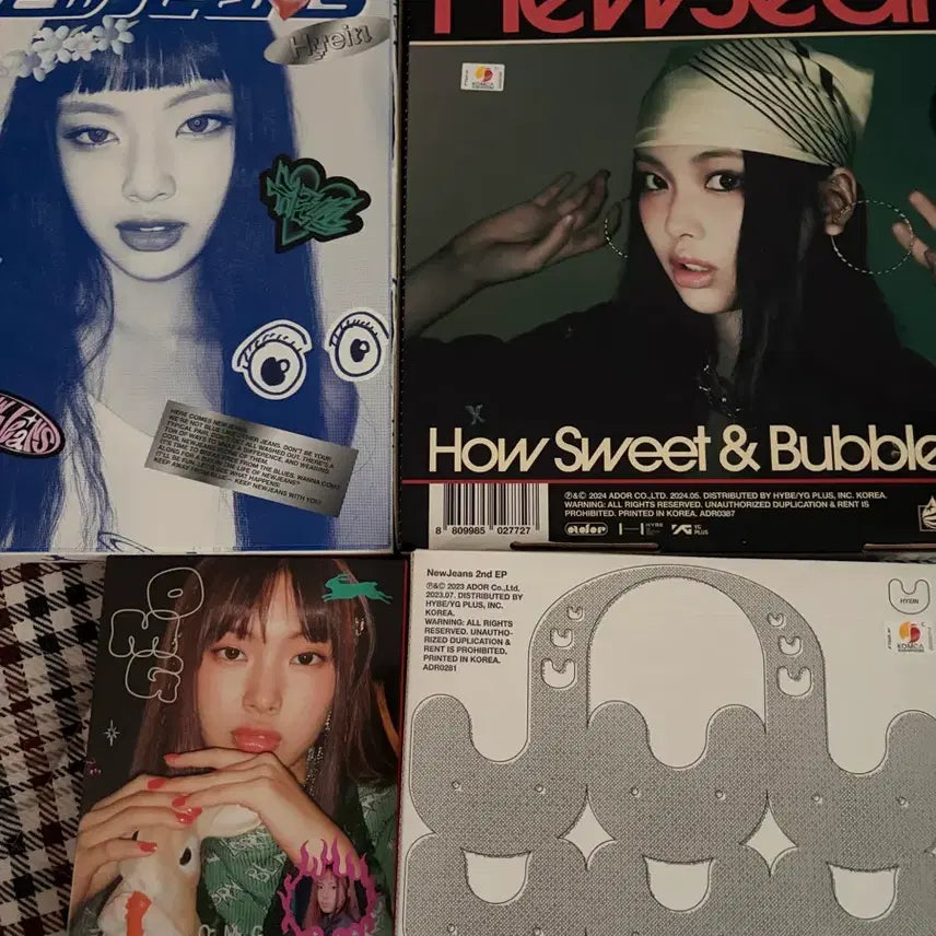 [BUNJANG] NewJeans Hyein Album Full Set + Photocard Bundle / 뉴진스 혜인 앨범 풀구성+포카 일괄